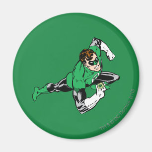 Den gröna lyktan hoppar högert magnet