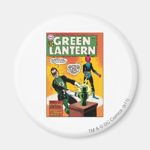 Den gröna lyktan och Sinestro täcker Magnet