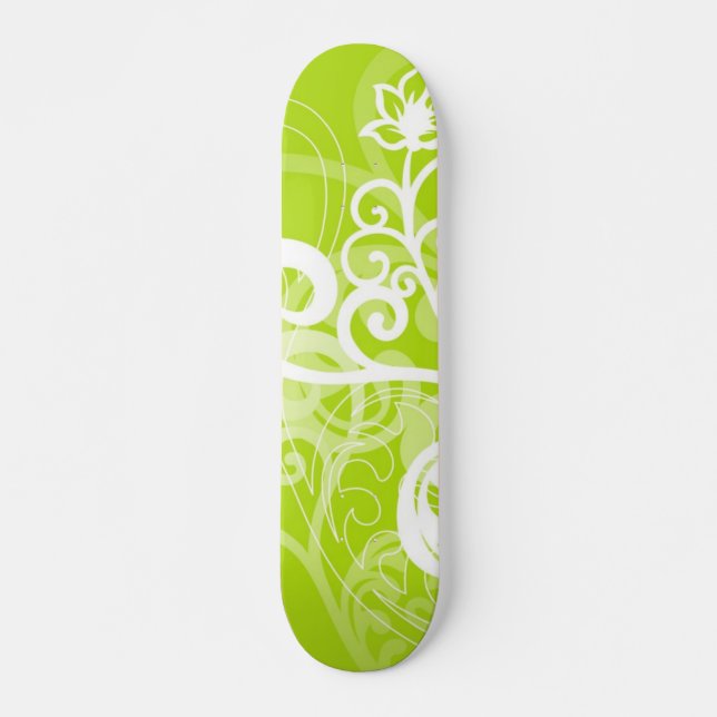 den gröna maskinen skateboard bräda 20 cm (Framsida)