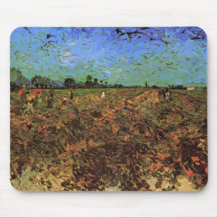 Den gröna vingården av Vincent van Gogh Musmatta