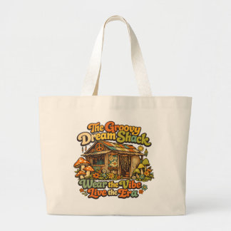 Den Groovy Dream Shack Jumbo Tote Tygkasse