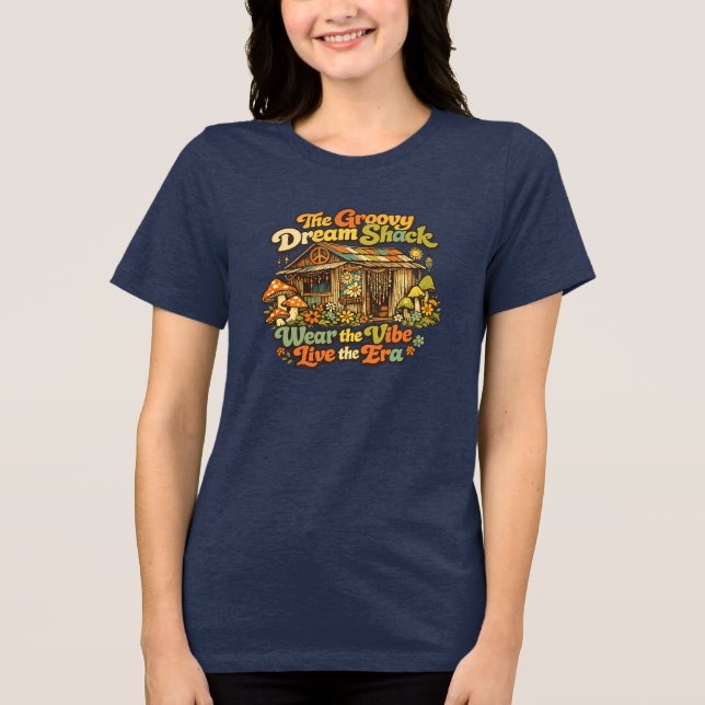 Den Groovy Drömstugan T Shirt (Framsida)