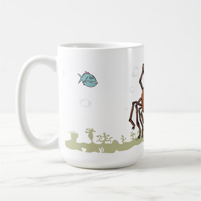 den groovy havsspindeln kaffemugg (Vänster)