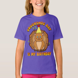 Den Groundhog dagen är min födelsedag T Shirt
