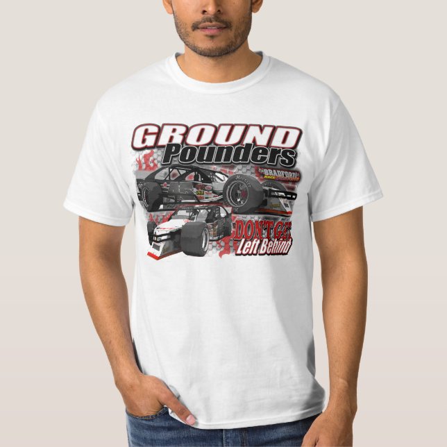 Den Groundpounder T skjortan beklär design Tröja (Framsida)