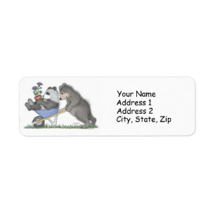 Den Gruffies® adressetiketter Returadress Etikett