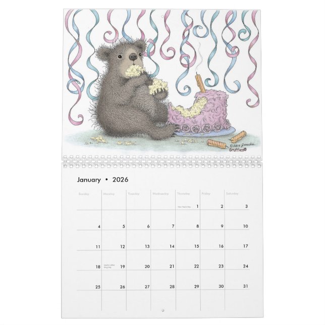 Den Gruffies® kalendern Kalender (Jan 2026)