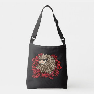 Den Grumpy igelkotten Crossbody hänger lös Axelväska