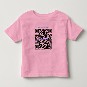 Den grundläggande skjortan med din QR kodifierar Tee Shirt