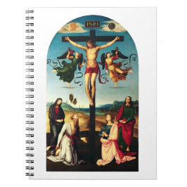 Den grymma Kristus med Jungfru Mary Anteckningsbok