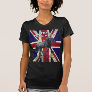 "Den grymma ponnyn -- Riktig britt -- Gjort i T Shirt
