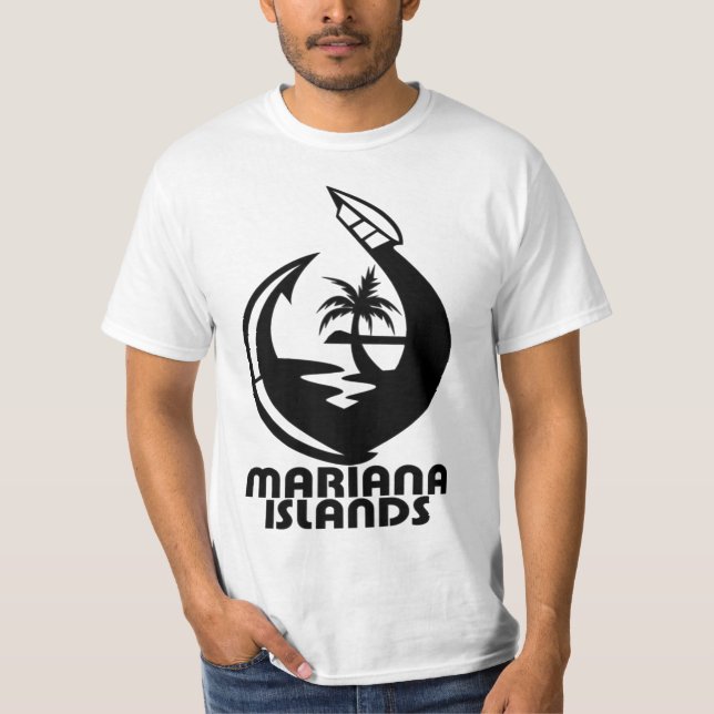 Den GUAM SPRINGAN 671 Mariana Island förseglar T Shirt (Framsida)