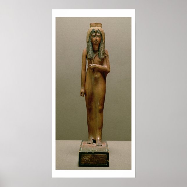 Den gudomliga drottningen Ahmose Nefertari (målat  Poster (Framsidan)
