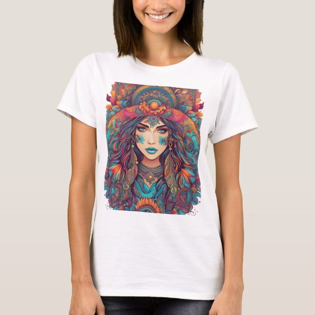 Den gudomliga femininiteten t shirt (Framsida)