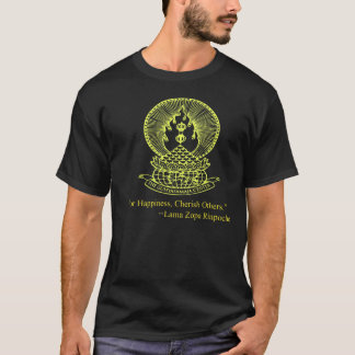 Den Guhyasamaja buddisten centrerar logotypT-tröja T Shirt