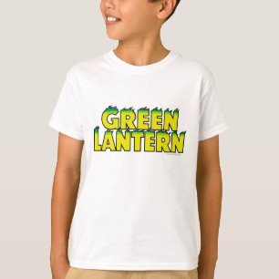 Den gula logotypen flammar tee shirt