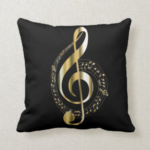 Den guld- G-klaven kudder Kudde