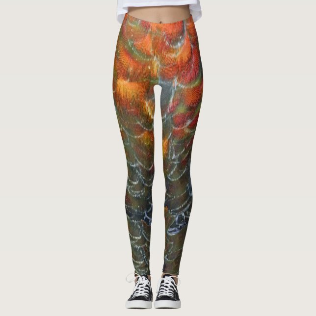 Den guld- gåsen leggings (Framsida)