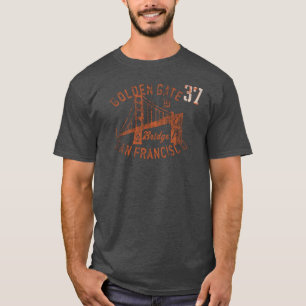 Den guld- grinden överbryggar 1937 t-shirt