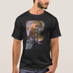 Den guld- grinden överbryggar & Hubble Tee