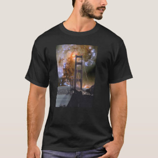 Den guld- grinden överbryggar & Hubble Tee