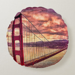 Den guld- grinden överbryggar i San Francisco, Rund Kudde