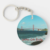 Den guld- grinden överbryggar Keychain