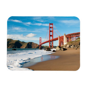 Den guld- grinden överbryggar San Francisco Magnet