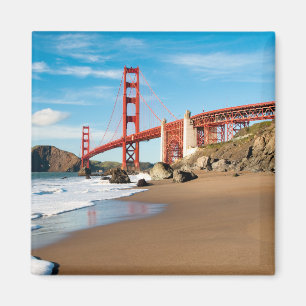 Den guld- grinden överbryggar San Francisco Magnet