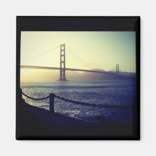 Den guld- grinden överbryggar - San Francisco Magnet