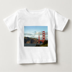 Den guld- grinden överbryggar t-shirt