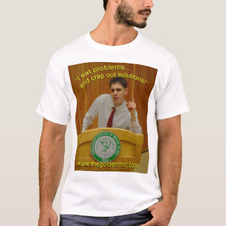 Den guld- Micen - Presdential skjorta T-shirt