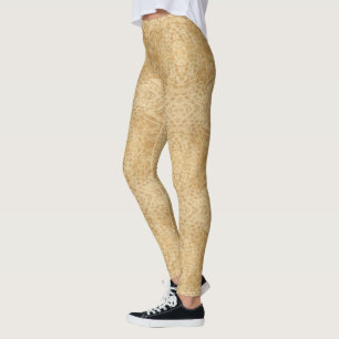 Den guld- ormen flår ruggning leggings