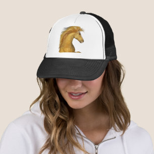 Den guld- palominoen keps