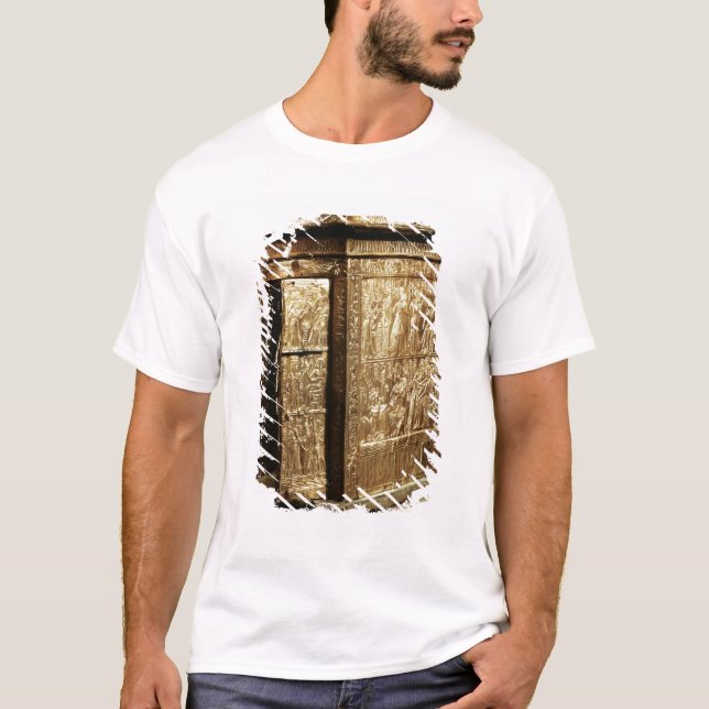 Den guld- relikskrinen av Tutankhamun det nya T-shirt (Framsida)