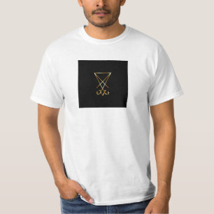 Den guld- sigilen av Lucifer Tee Shirt