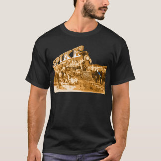 Den guld- spiket tee shirt