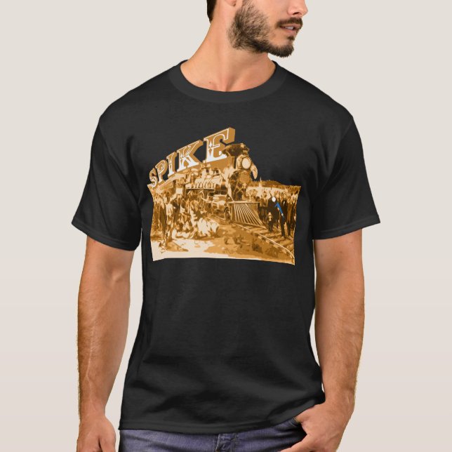 Den guld- spiket tee shirt (Framsida)