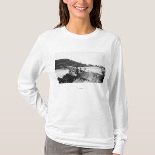Den guld- stranden, Oregon överbryggar över den Tee Shirt