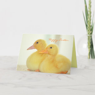 Den gulliga babyen duckar det beställnings- helgkort