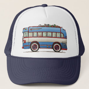 Den gulliga bussen turnerar bussen keps