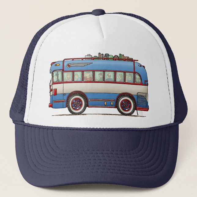 Den gulliga bussen turnerar bussen keps (Framsida)