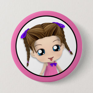 Den gulliga Chibi flickan som klibbar tungan ut, Knapp