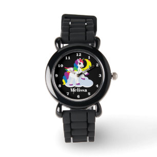 Den gulliga fantasiunicornen tillfogar den kända armbandsur