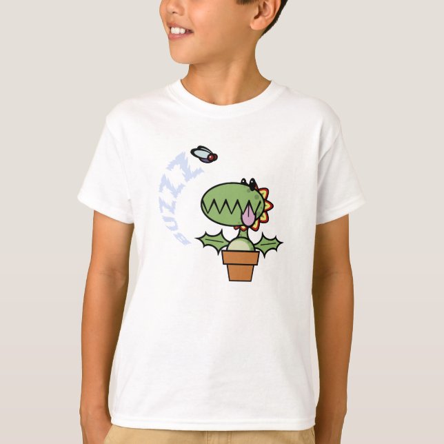Den gulliga flytrapen lurar skjortan t-shirt (Framsida)