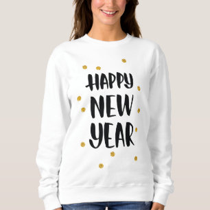 Den gulliga gott nytt år uttrycker tröjan t shirt