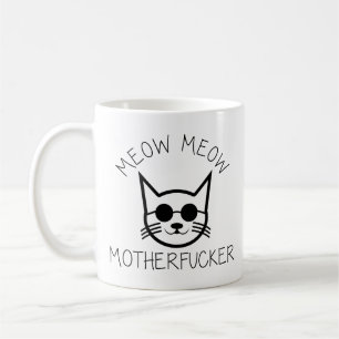 Den gulliga kattgåvan jamar jamar den roliga kaffemugg