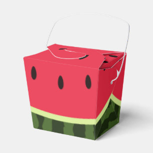 Den gulliga Kawaii vattenmelongåvan boxas Presentaskar