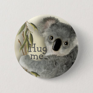 Den gulliga koalaen kramar mig knapp