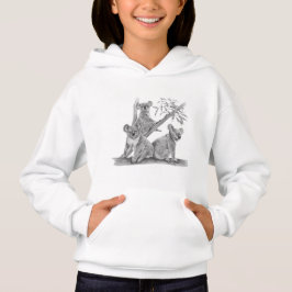Den gulliga koalaen uthärdar hoodien t-shirt